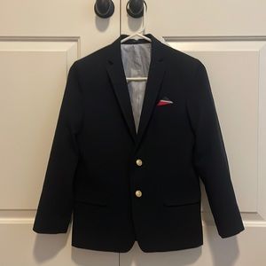 Izod Navy Blue Blazer Sz 12 Worn once (EUC)